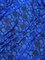 1 Yard Royal Blue Floral Sheer Lace Fabric 4-Way Stretch Shimmery Nylon Spandex 58/60″ Wide